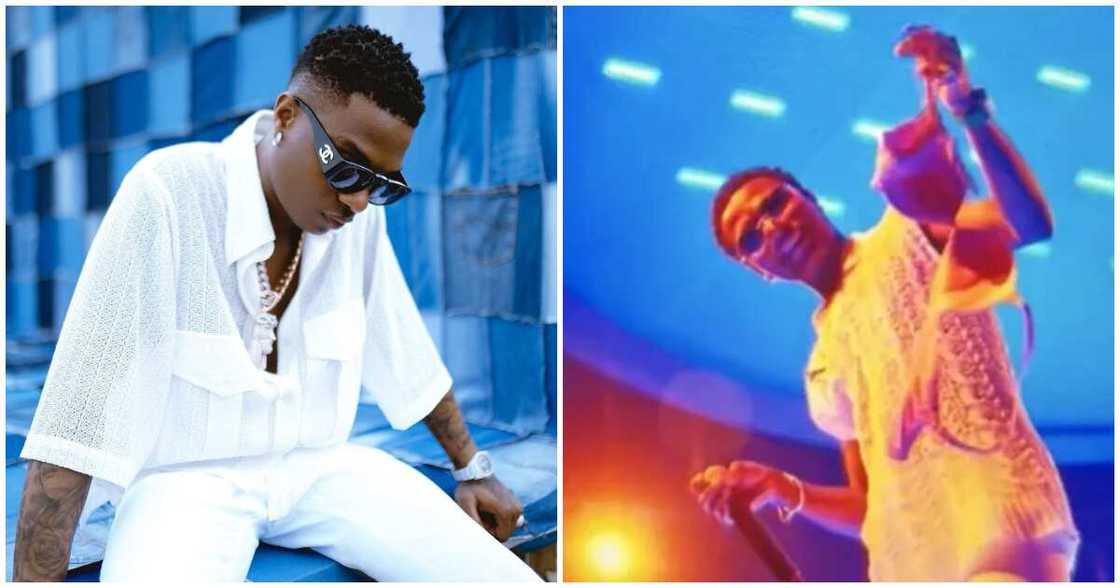 Wizkid spotted with bra Wizkid spotted with bra
