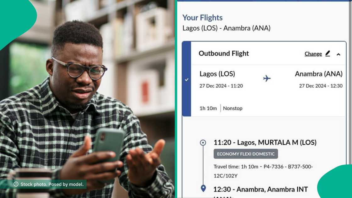 Man cries out after seeing airfare for round trip from Lagos to Anambra