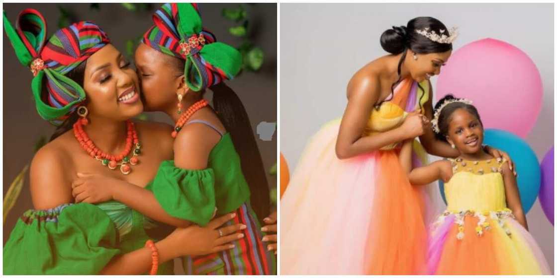 Photos of The Johnsons star Seun Osigbesan and daughter. Photos of The Johnsons star Seun Osigbesan and daughter.