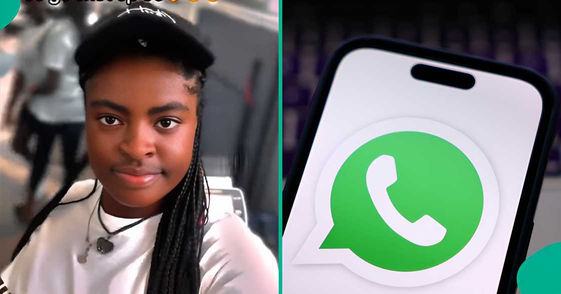 A lady shares what she saw after checking her little sister’s phone. A lady shares what she saw after checking her little sister’s phone.