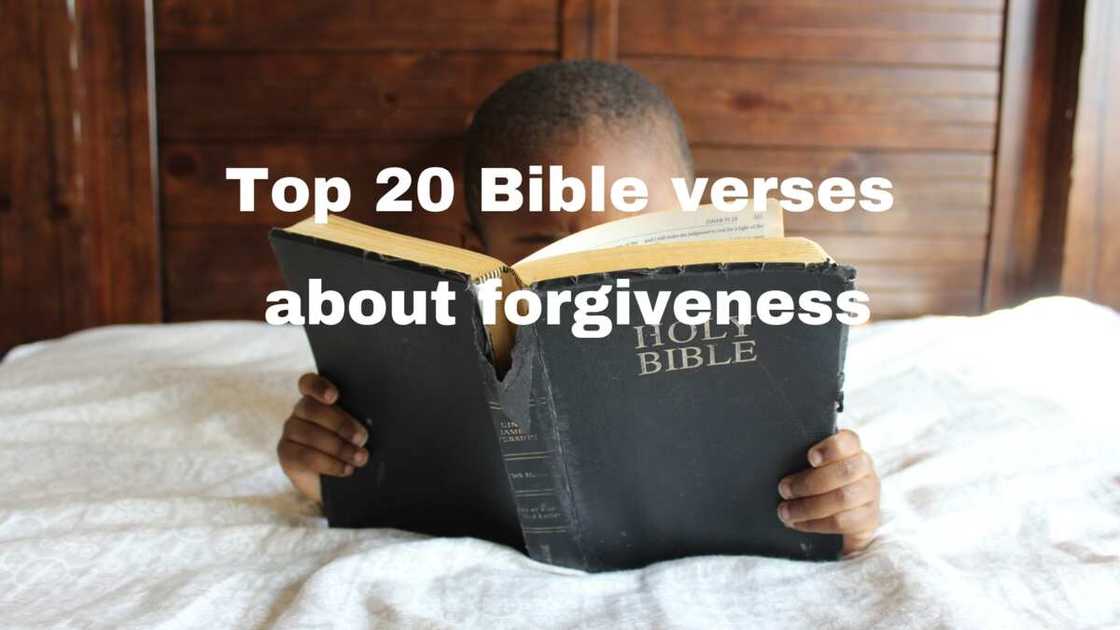 Bible verses about forgiveness