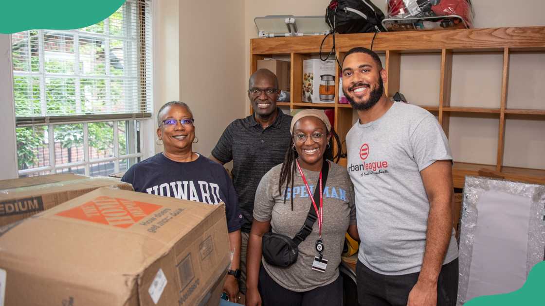 Harvard Business School students. Harvard Business School students.