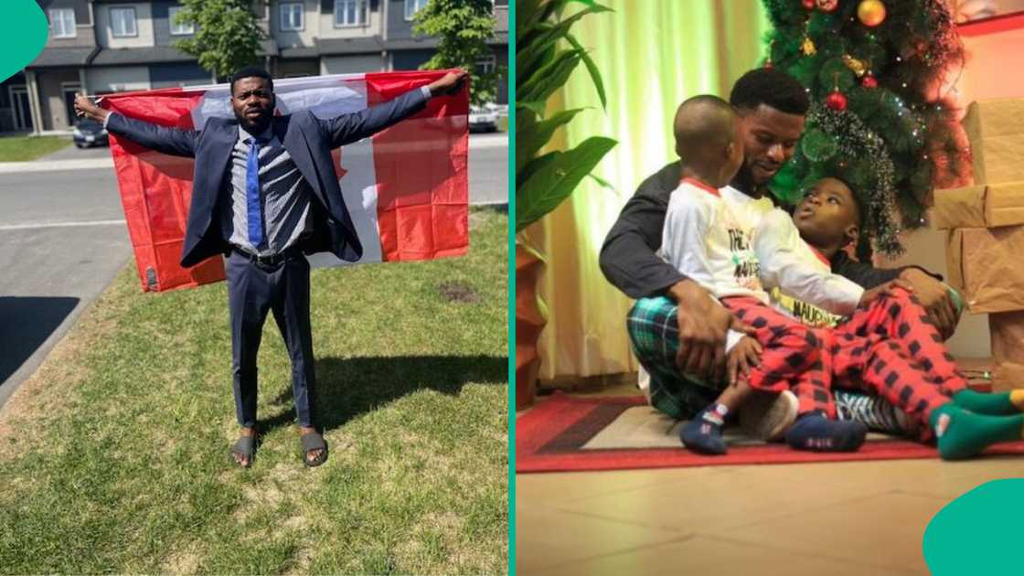Single father residing in Canada with his 3 children seeks help from public to relocate his family to Nigeria
