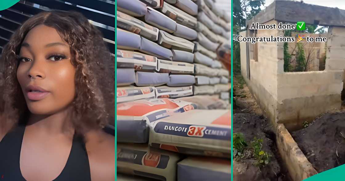A Nigerian lady shared the total expenses for her nearly completed small building. A Nigerian lady shared the total expenses for her nearly completed small building.