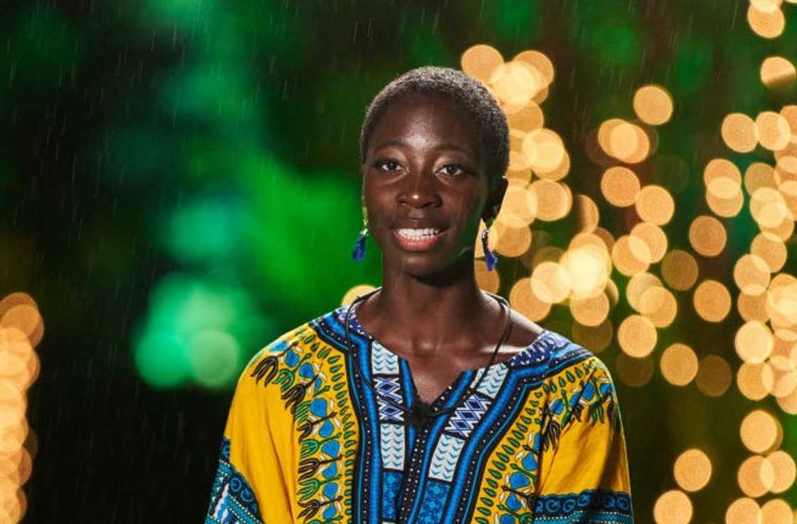 Cashay Proudfoot arrives at an event Cashay Proudfoot arrives at an event