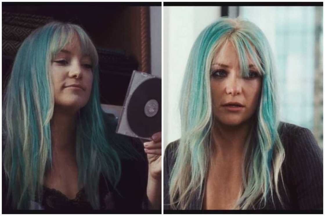 Characters with blue hair Characters with blue hair