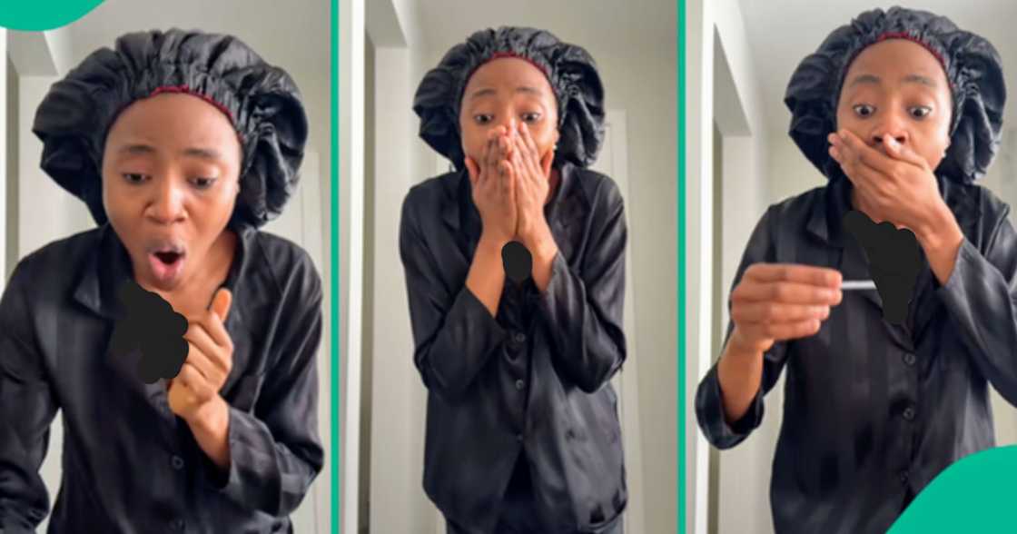 Nigerian lady gets pregnant after several years. Nigerian lady gets pregnant after several years.