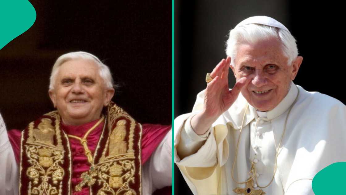 Pope Benedict XVI resigned in 2013.