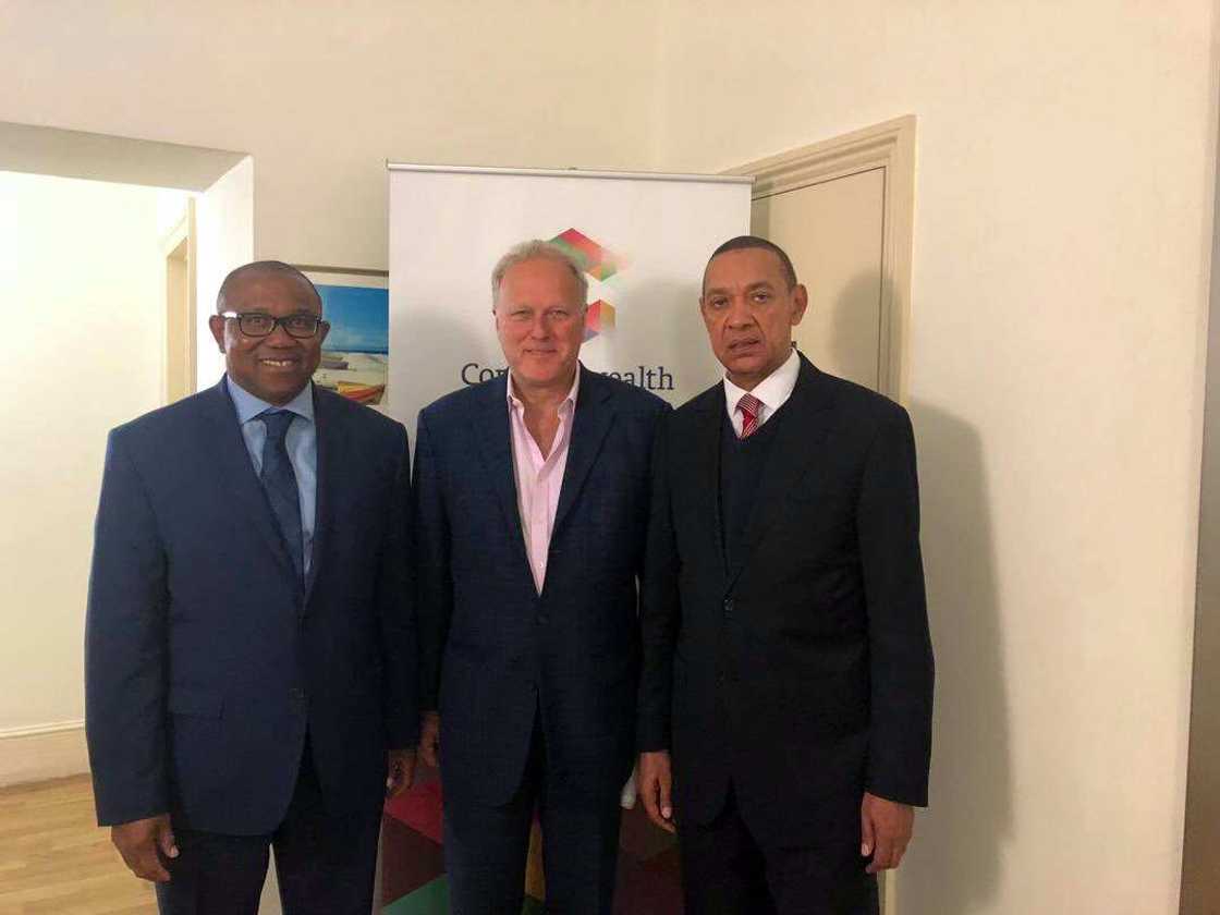 Peter Obi and Ben Bruce also met with chairman of the Commonwealth Enterprise and Investment Council, Lord Marland. Photo credit: Ben Bruce. Peter Obi and Ben Bruce also met with chairman of the Commonwealth Enterprise and Investment Council, Lord Marland. Photo credit: Ben Bruce.