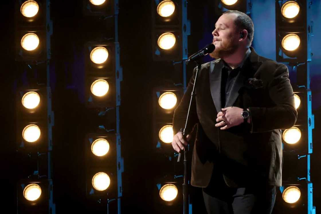 Luke Combs in Los Angeles, California Luke Combs in Los Angeles, California