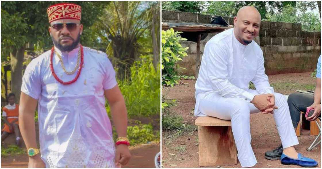 Photos of Nollywood actor Yul Edochie on set Photos of Nollywood actor Yul Edochie on set