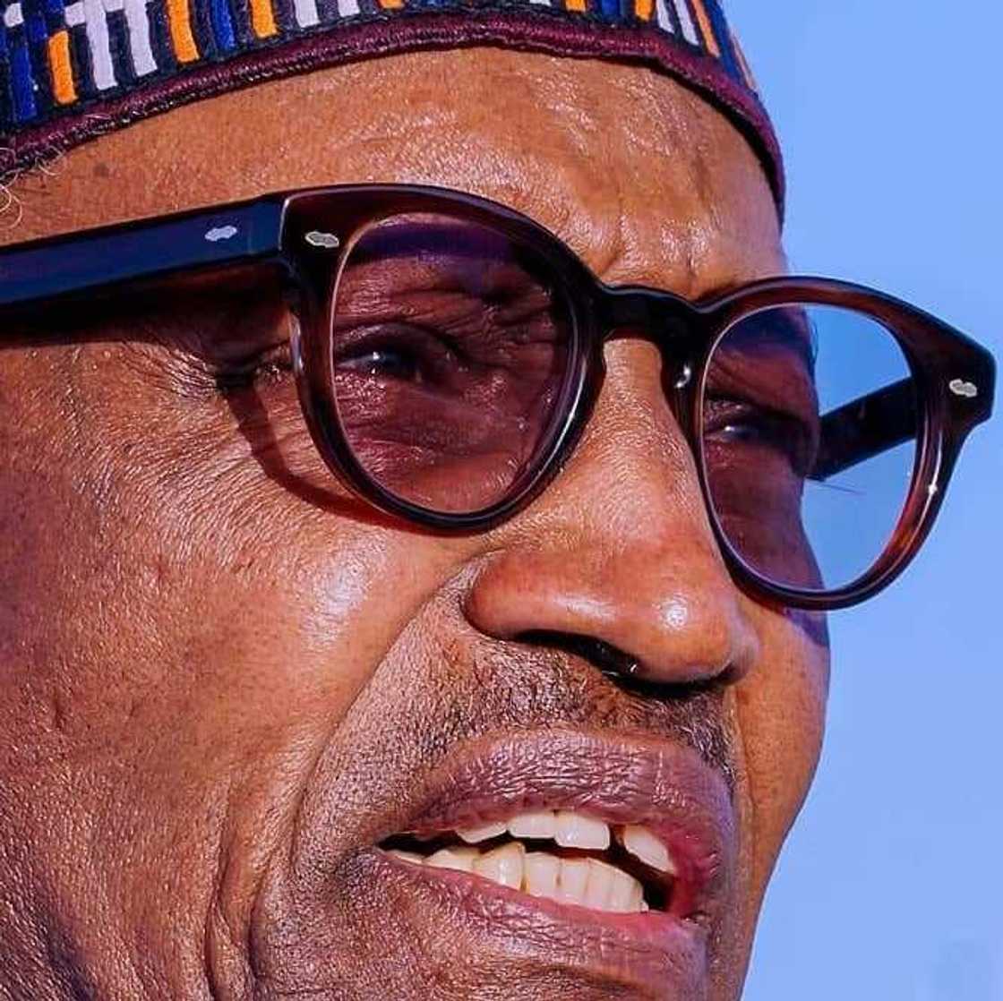 Buhari Updates His Profile Picture on Facebook