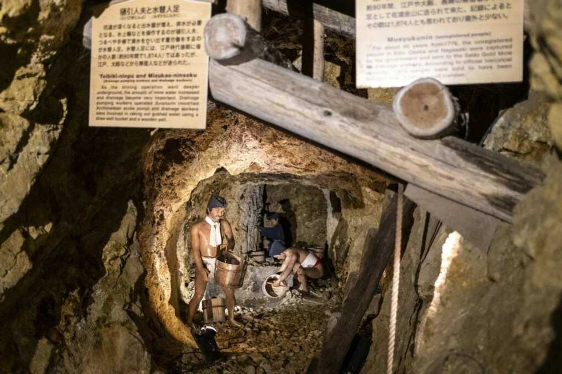 Japan believes the lengthy history and the artisanal mining techniques used at the sites merit recognition on UNESCO's World Heritage List Japan believes the lengthy history and the artisanal mining techniques used at the sites merit recognition on UNESCO's World Heritage List