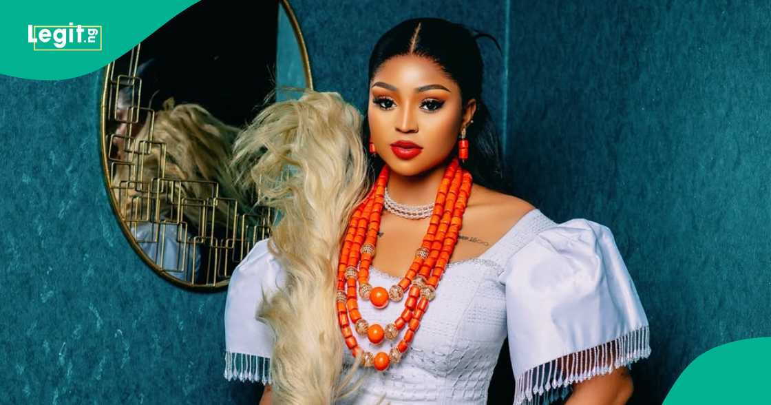 Fans react to Regina Daniels' heated exchange with troll. Fans react to Regina Daniels' heated exchange with troll.