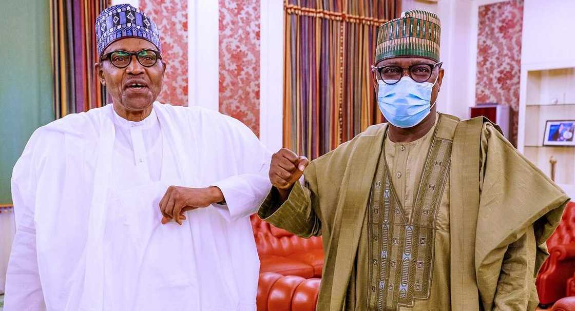 Muna rayuwa cikin bala'i, Gwamnan Niger ya koka ga Buhari Muna rayuwa cikin bala'i, Gwamnan Niger ya koka ga Buhari