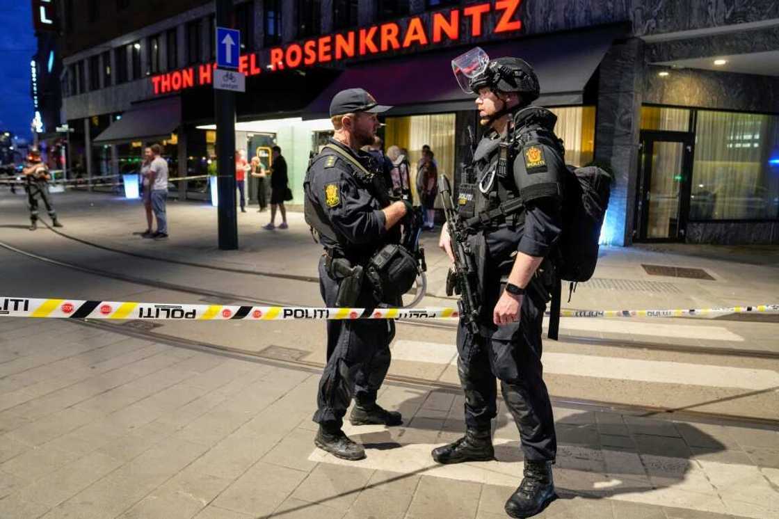 Police said the shootings appeared to be the work of one individual and a suspect had been arrested Police said the shootings appeared to be the work of one individual and a suspect had been arrested