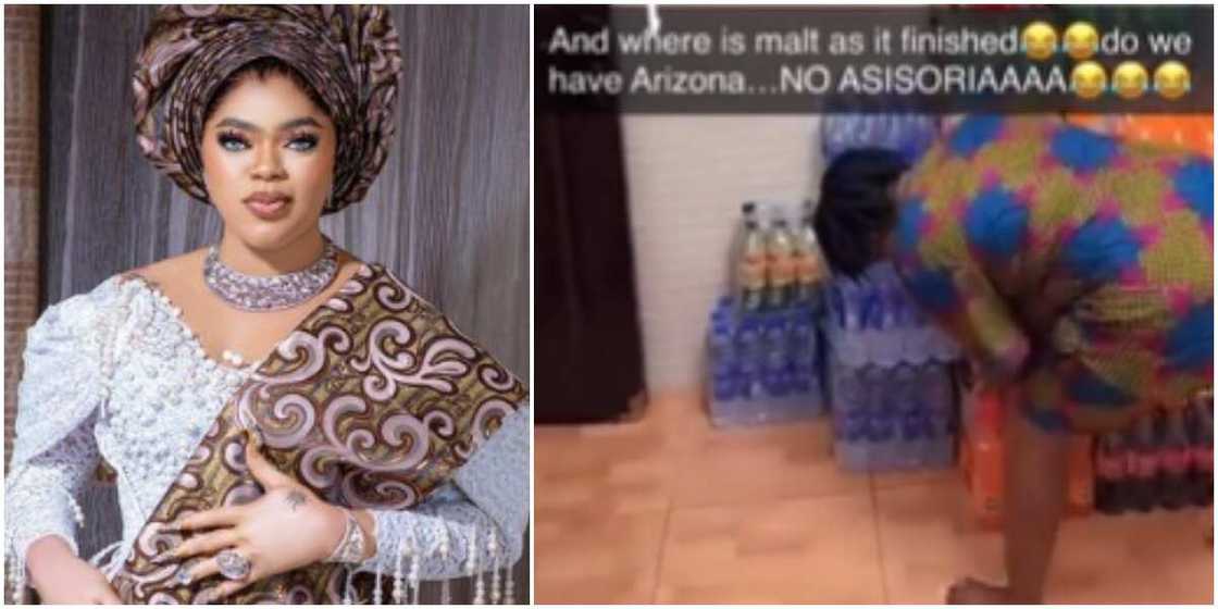 Bobrisky and his maid Bobrisky and his maid