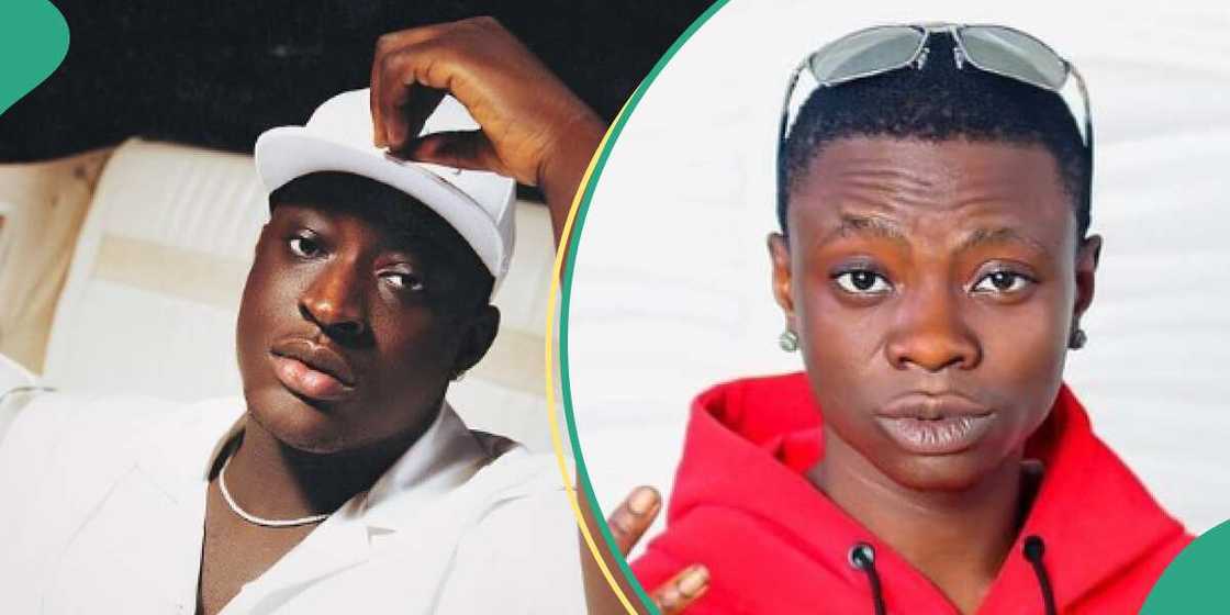 Carter Efe performs Young Duu's song at event. Carter Efe performs Young Duu's song at event.