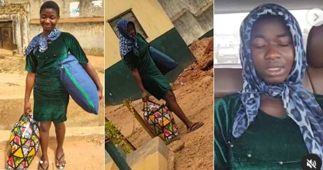 A 19-year-old girl gets scholarship to university A 19-year-old girl gets scholarship to university