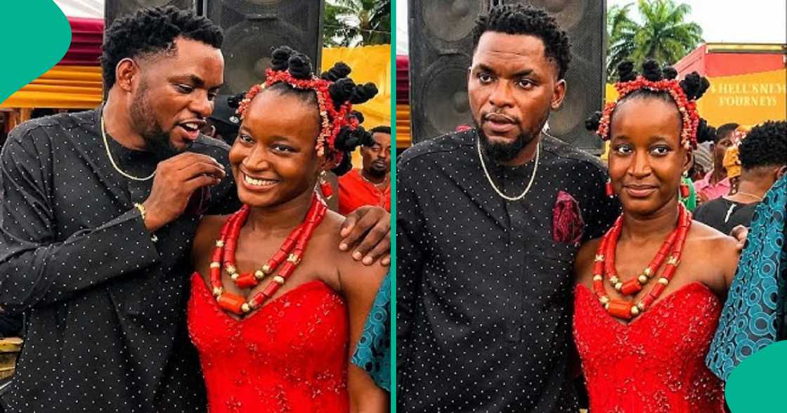 Man comments on the behaviour of Mark Angel's new wife.