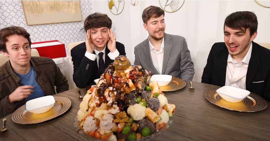 MrBeast’s ice cream sundae