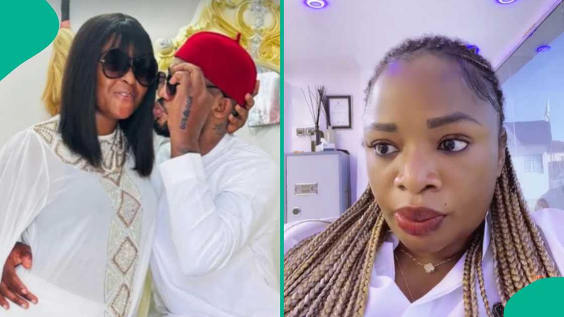 IVD shades late wife Bimbo as he praises Blessing CEO. IVD shades late wife Bimbo as he praises Blessing CEO.