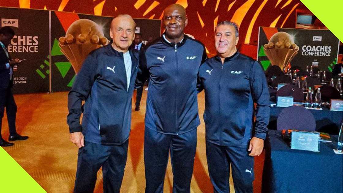 Gernot Rohr, Augustine Eguavoen, Jose Peseiro, Nigeria, African Coaches Symposium, Ivory Coast.