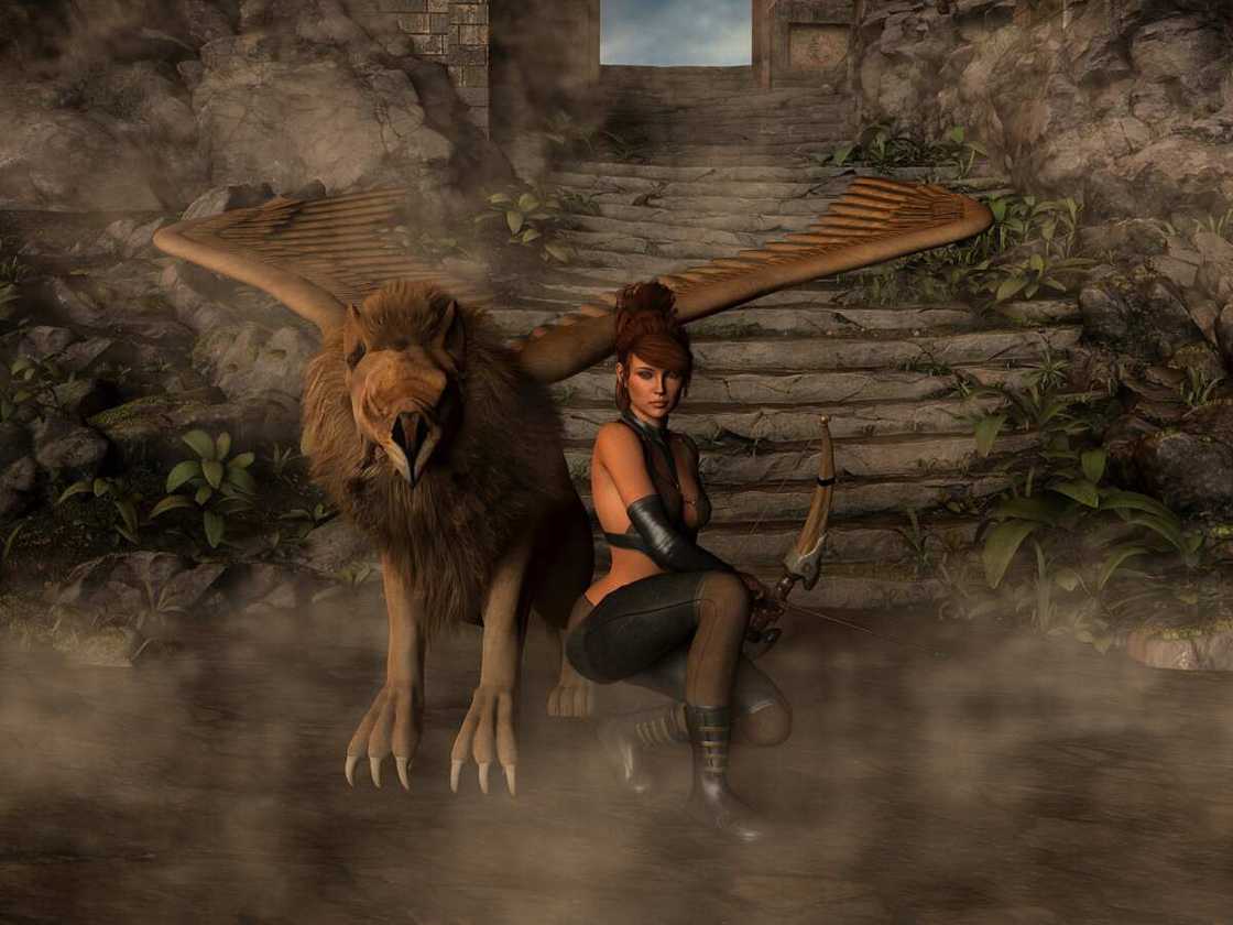 Celtic female warrior