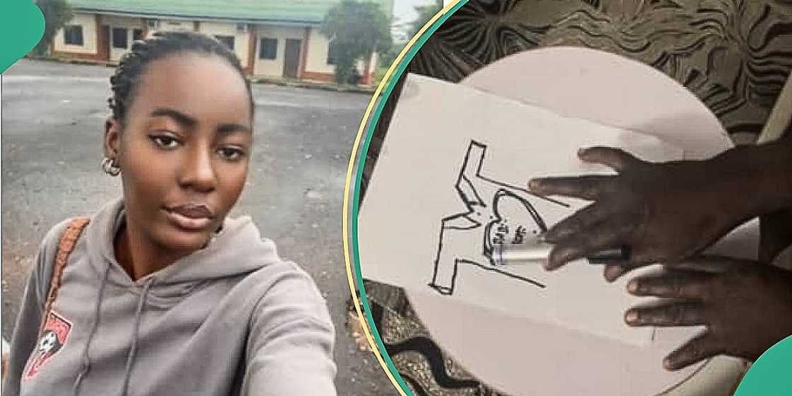 Nigerian dad creatively designs daughter's sign-out shirt Nigerian dad creatively designs daughter's sign-out shirt