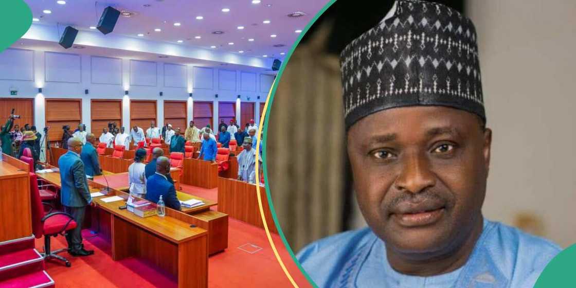 Simon Davou Mwadkwon/PDP Senator/Senate Minority Leader Simon Davou Mwadkwon/PDP Senator/Senate Minority Leader