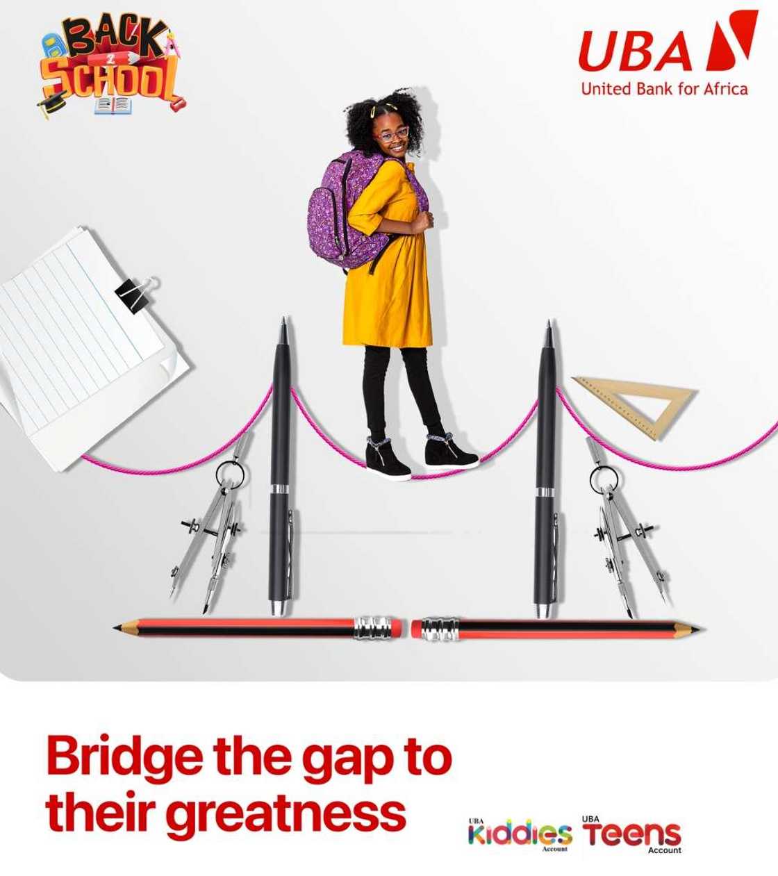 UBA's Back to School Package Offers Exclusive Discounts, Benefits for Children, Parents