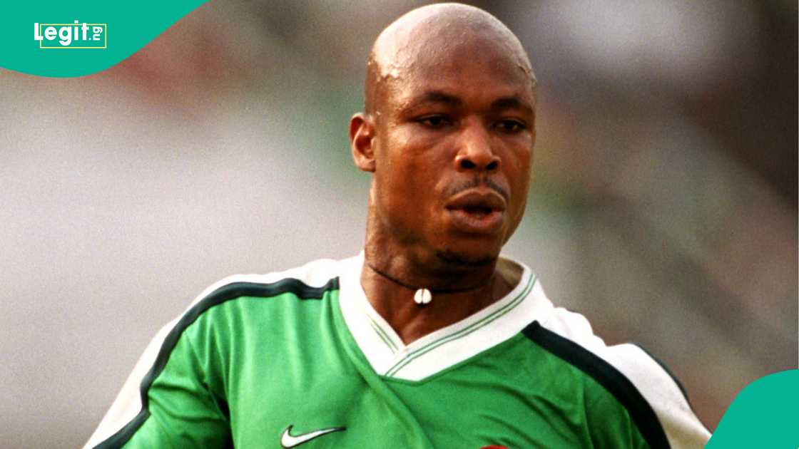 Furo Iyenemi, Nigeria, Super Eagles, South Africa, AFCON 2000. Furo Iyenemi, Nigeria, Super Eagles, South Africa, AFCON 2000.