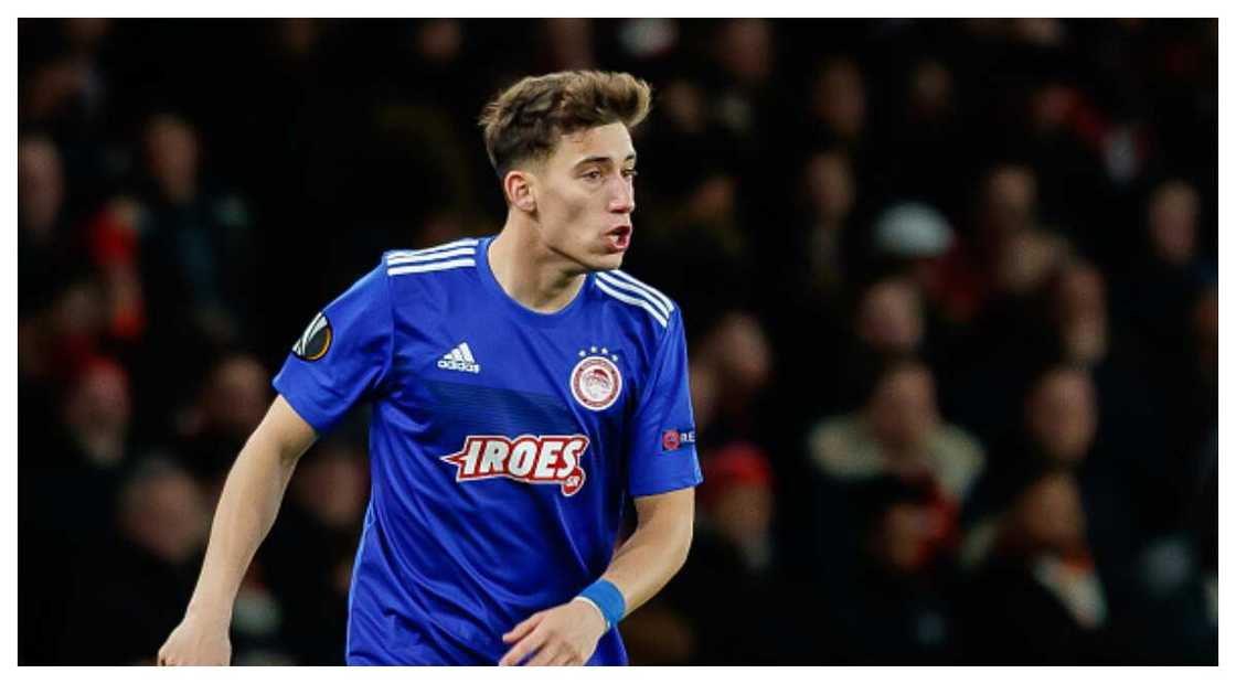 Kostas Tsimikas: Liverpool are close to signing Olympiakos star for £11.75m. Photo Credit: Getty Images Kostas Tsimikas: Liverpool are close to signing Olympiakos star for £11.75m. Photo Credit: Getty Images