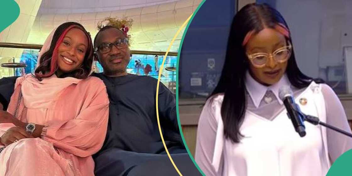 DJ Cuppy and dad Femi Otedola DJ Cuppy and dad Femi Otedola