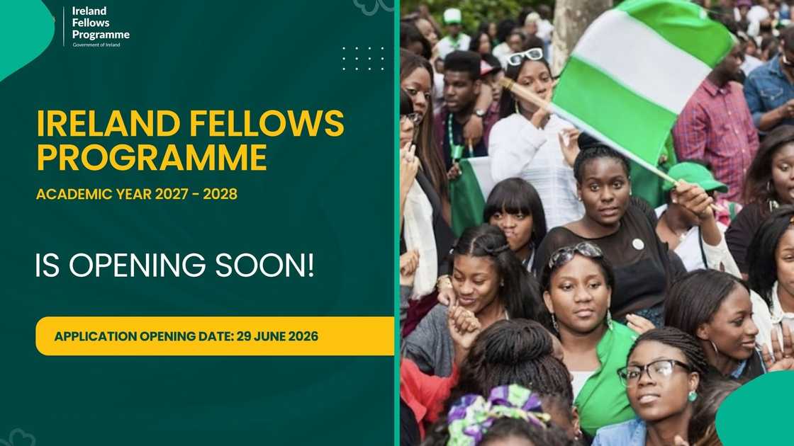 Ireland has announced the opening of scholarship opportunity for Nigerians and Ghanians, interested in master's programme in the European country. Ireland has announced the opening of scholarship opportunity for Nigerians and Ghanians, interested in master's programme in the European country.