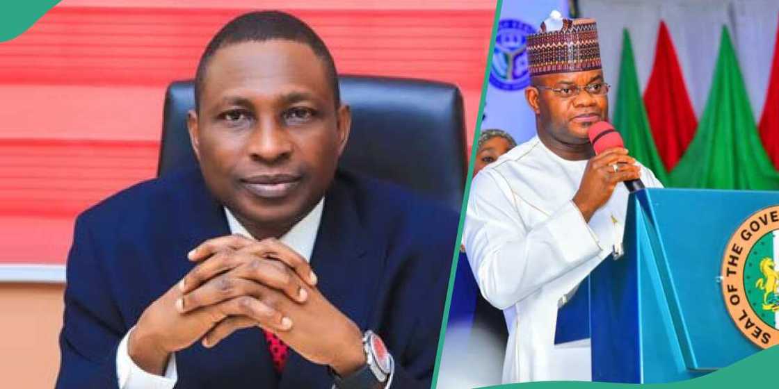 The EFCC has been accused of running a media trial against the former governor of Kogi state, Yahaya Bello. PDP chieftain, Rilwan Olanrewaju, said the EFCC appeared not being serious with the fight against corruption. The EFCC has been accused of running a media trial against the former governor of Kogi state, Yahaya Bello. PDP chieftain, Rilwan Olanrewaju, said the EFCC appeared not being serious with the fight against corruption.