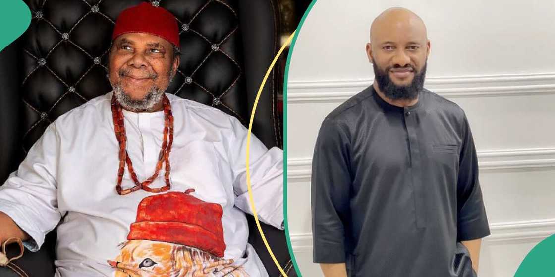 Pete Edochie celebrates Yul on birthday Pete Edochie celebrates Yul on birthday
