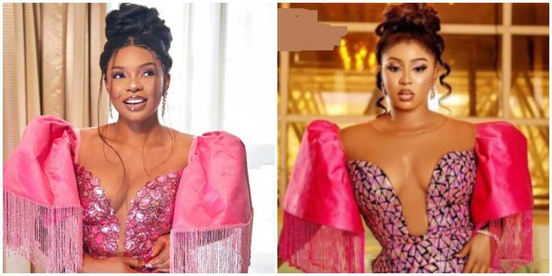 Photos of Yemi Alade and another lady. Photos of Yemi Alade and another lady.