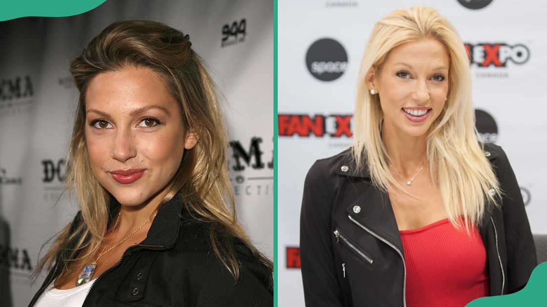 Miriam McDonald attends an event in Los Angeles. The actress arrives at an expo in Toronto. Miriam McDonald attends an event in Los Angeles. The actress arrives at an expo in Toronto.