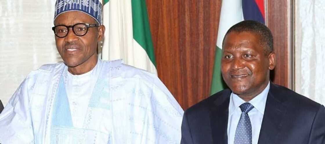 Jarumin Korona: Buhari ya taya Dangote murnar zagayowar ranar haihuwa