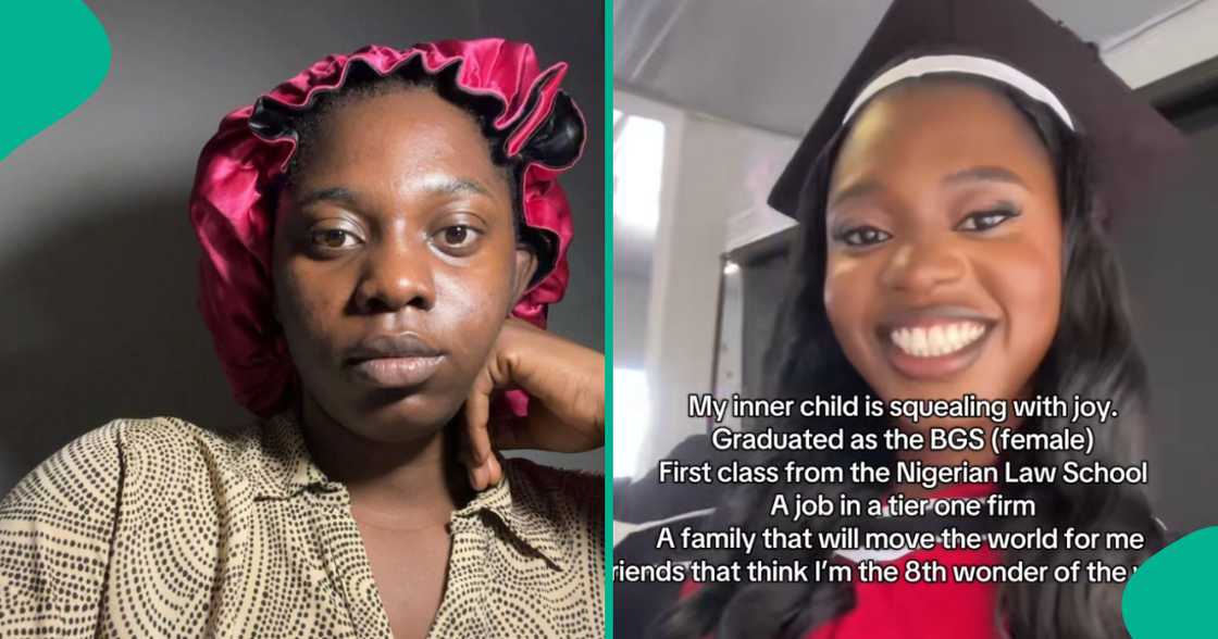 First-class law graduate urges struggling students to remain hopeful. First-class law graduate urges struggling students to remain hopeful.