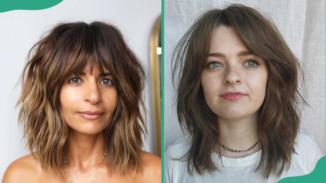 Shoulder-length shag hairstyle ideas Shoulder-length shag hairstyle ideas