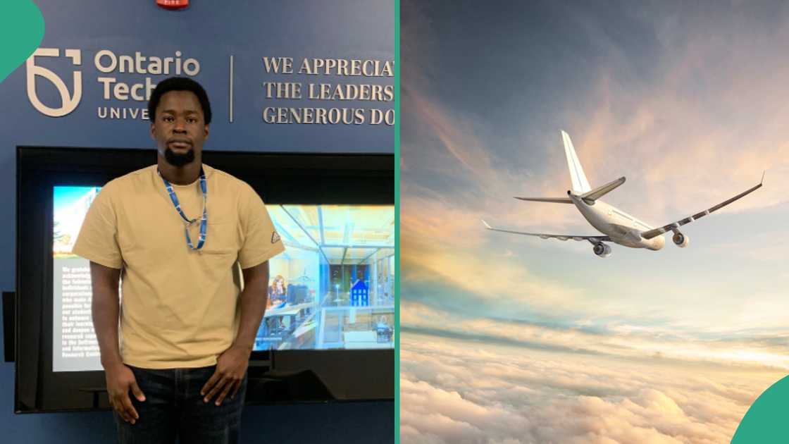 Man becomes a student in Canada's Ontario Tech University. Man becomes a student in Canada's Ontario Tech University.