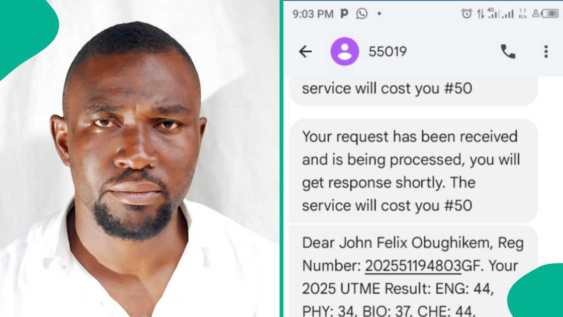 Biology teacher shares his JAMB result. Biology teacher shares his JAMB result.