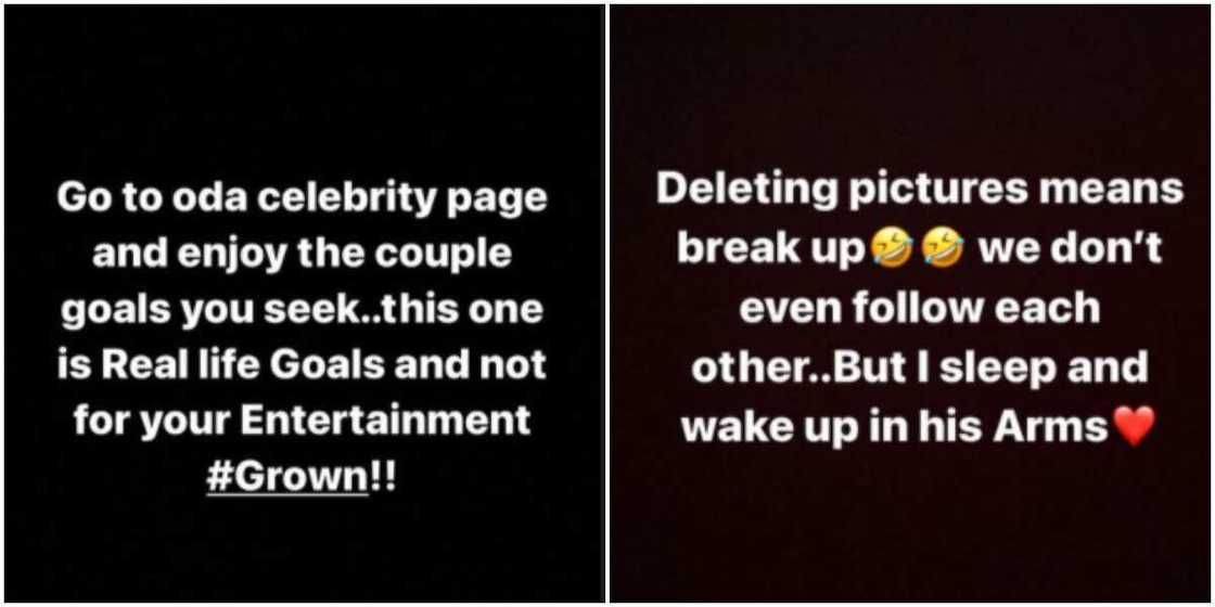 This one no be child's play: Nkechi Blessing reveals why she does not flaunt her politician lover on Instagram This one no be child's play: Nkechi Blessing reveals why she does not flaunt her politician lover on Instagram