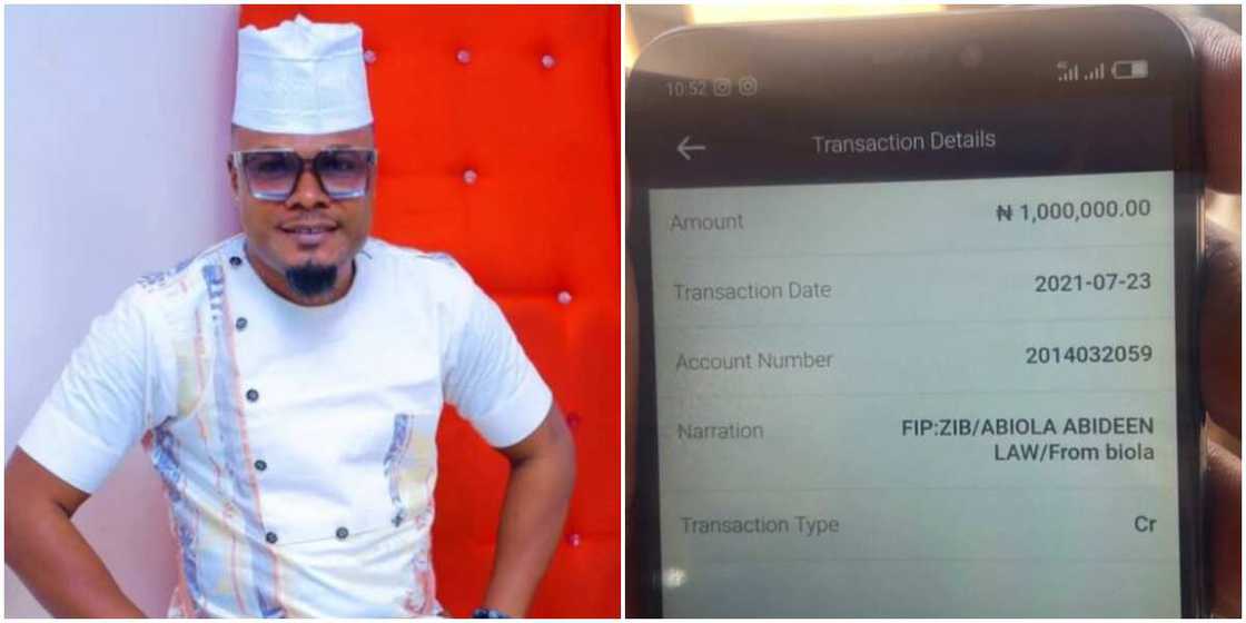Kayode Adebayo gets N1m Kayode Adebayo gets N1m