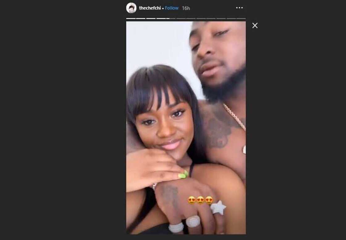 Davido’s girlfriend Chioma’s ‘fuller oranges’ spark pregnancy rumour (photos)