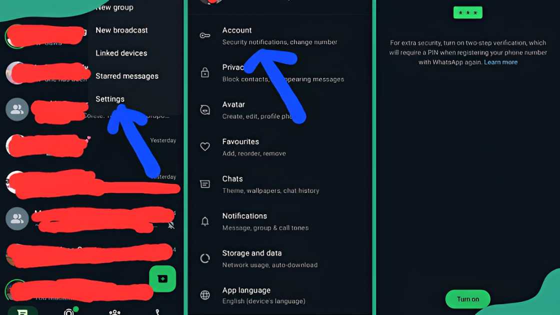 Steps of enabling two-step verification on your WhatsApp Steps of enabling two-step verification on your WhatsApp