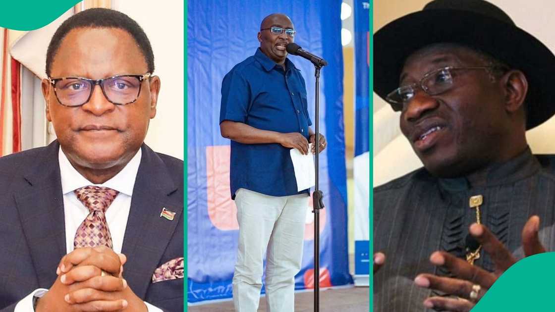 Former President Goodluck Jonathan of Nigeria top the list of African presidents who were defeated while in power