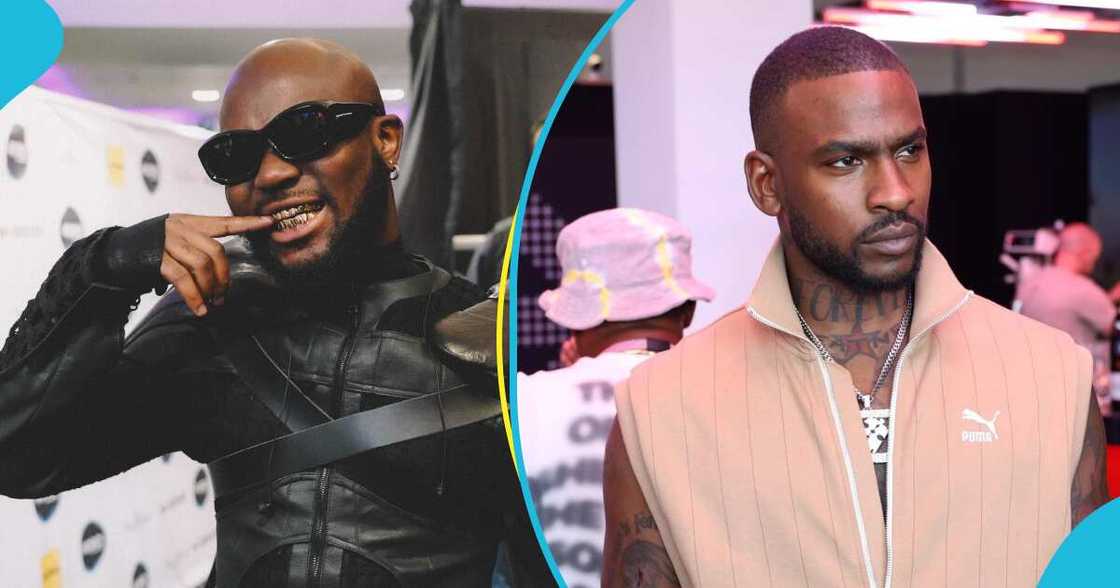 King Promise and Skepta in photos King Promise and Skepta in photos